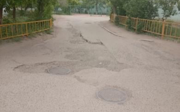 Народный репортёр. После ремонтных работ асфальт разрушается
