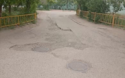 Народный репортёр. После ремонтных работ асфальт разрушается