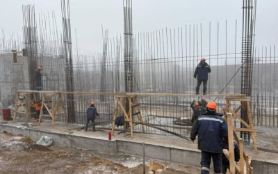 Фундамент нового театра заложили в Актобе