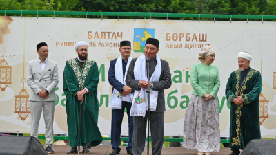 В Балтасинском районе РТ состоялся Всероссийский детский мусульманский Сабантуй