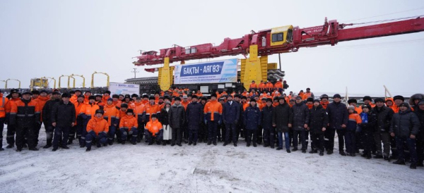 Новою железную дорогу в Китай начали строить в области Абай