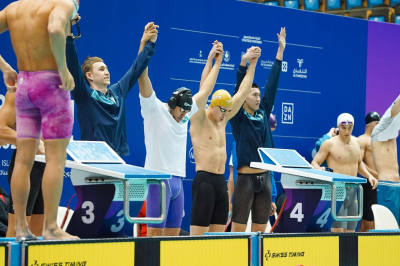 Казахстанские пловцы стали серебряными призерами Исламиады - 2025