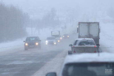 В ГАИ Татарстана предупредили о возможных ограничениях на дорогах из‑за непогоды