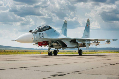 MWM: Россия провела учения с истребителями Су-30СМ2 в Калининградской области