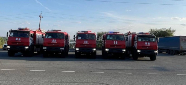 Новой техникой пополнился автопарк ДЧС области Абай