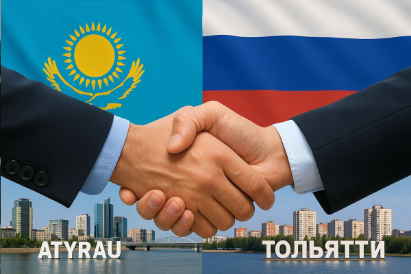 Атырау и Тольятти подписали меморандум о сотрудничестве