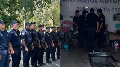 Полиция Алматы усилила контроль на территории торгового центра "Кар Сити"  