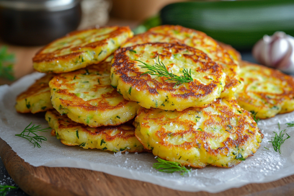 Картофельные лепешки &laquo;Пышные&raquo; &mdash; без муки, с сыром и укропом: хрустят снаружи, тают внутри, лучше любых оладий