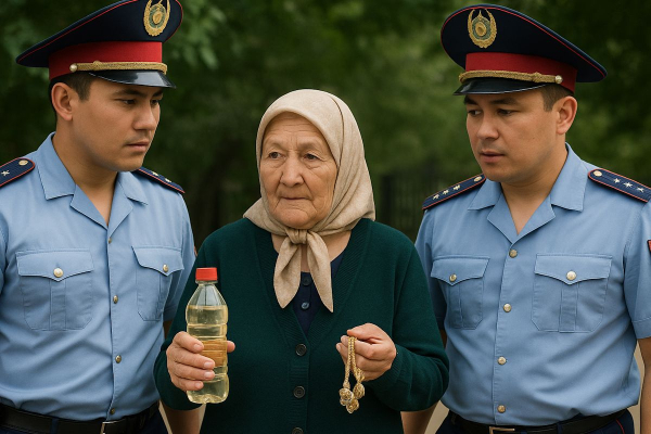 В Жылыойском районе женщина ограбила пенсионерку