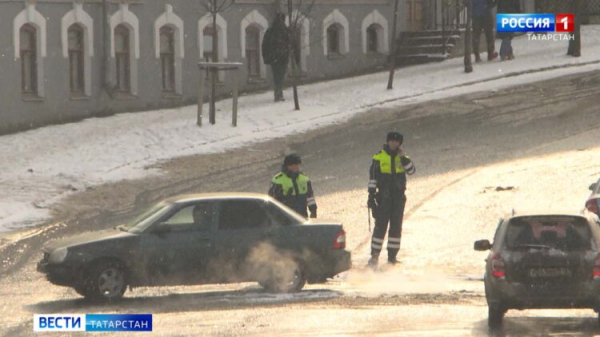 В Казани за три дня выявили 24 пьяных водителей