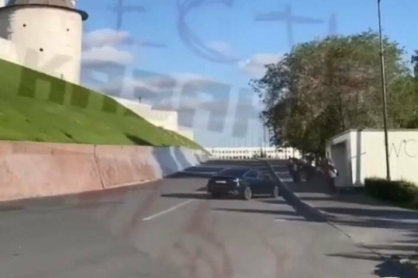 Гражданина Египта наказали за дрифт у Кремля в Казани