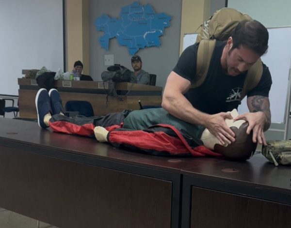 Военнослужащие Нацгвардии прошли тренинг по тактической медицине совместно с инструкторами ВС США