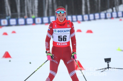 Крупицкая взяла золото в скиатлоне на этапе Кубка России в Казани
