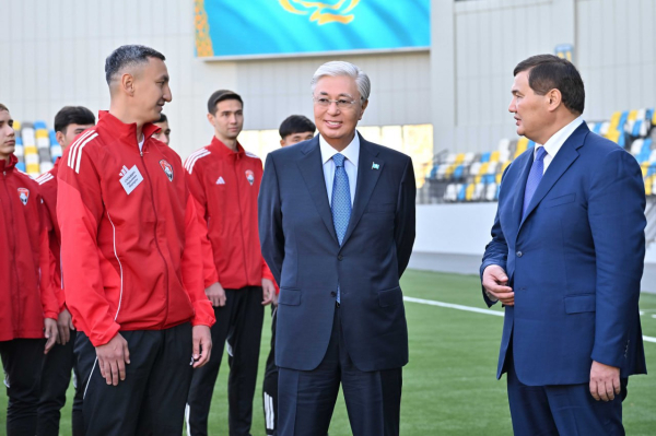 Президент пообщался с игроками футбольного клуба «Қайсар»