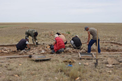 Детское захоронение средневековой эпохи нашли в Карагандинской области  