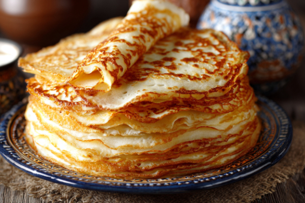 Забудьте про молоко и яйца: идеальные веганские блины &mdash; ажурные и тонкие