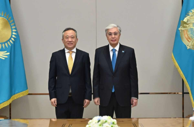 Токаев принял президента Пекинского университета языка и культуры