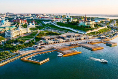 Мэр Казани Метшин одобрил проект причалов на Кремлевской набережной