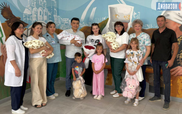 В Актобе родилась тройня