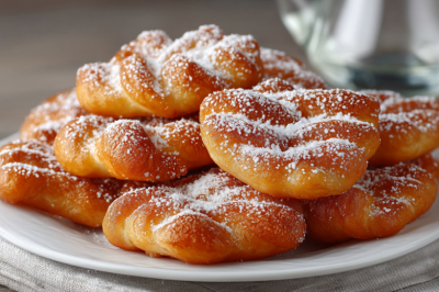 Готовлю вместо надоевших сырников &mdash; эти финтифлюшки: пышные, воздушные, с хрустящей корочкой и тающей начинкой