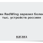 Троян RedWing заразил более 10 тыс. устройств россиян