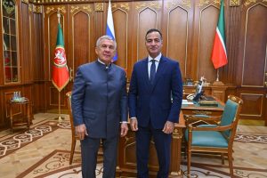 Минниханов обсудил сотрудничество с послом Египта
