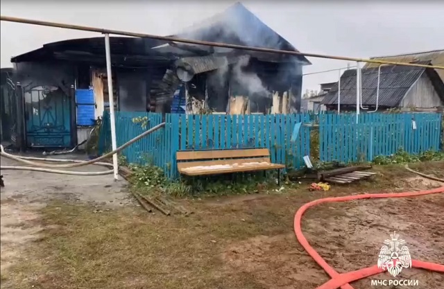 Долгожитель из Татарстана погиб при пожаре в собственном доме