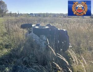 Двое подростков на квадроцикле вылетели в кювет в Татарстане