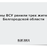 Дроны ВСУ ранили трех жителей Белгородской области