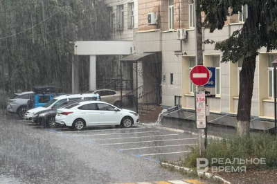 Сегодня в Татарстане ожидаются сильные дожди и до +21 градуса