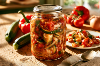 Переросшие кабачки не выкидываю — катаю «Анкл Бенс»: соус-салат вкуснее лечо — зимой сметают со стола
