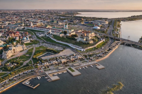 Институт развития Казани показал новые эскизы «Кремлевского причала»